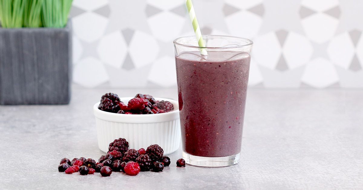 Berry Good Immunity Smoothie Berry Good Immunity Smoothie