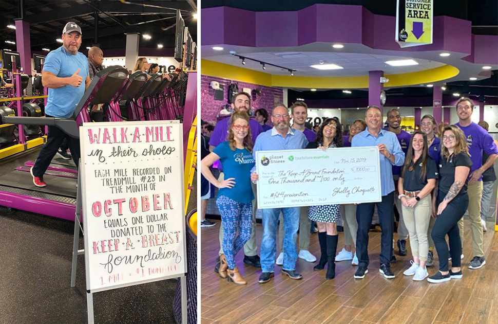 Alan Newell fundraises for Keep A Breast
